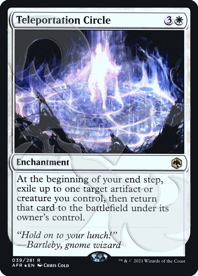Teleportation Circle (Ampersand Promo) [Dungeons & Dragons: Adventures in the Forgotten Realms Promos] | Game Master's Emporium (The New GME)