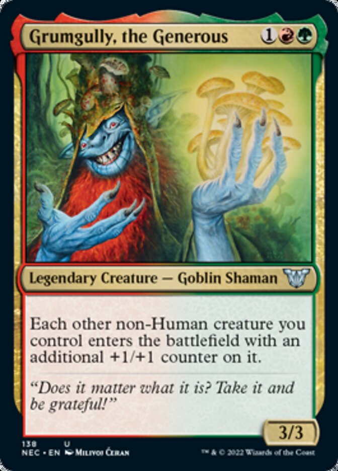 Grumgully, the Generous [Kamigawa: Neon Dynasty Commander] | Game Master's Emporium (The New GME)