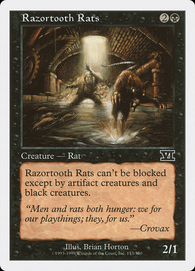 Razortooth Rats [Classic Sixth Edition] | Game Master's Emporium (The New GME)