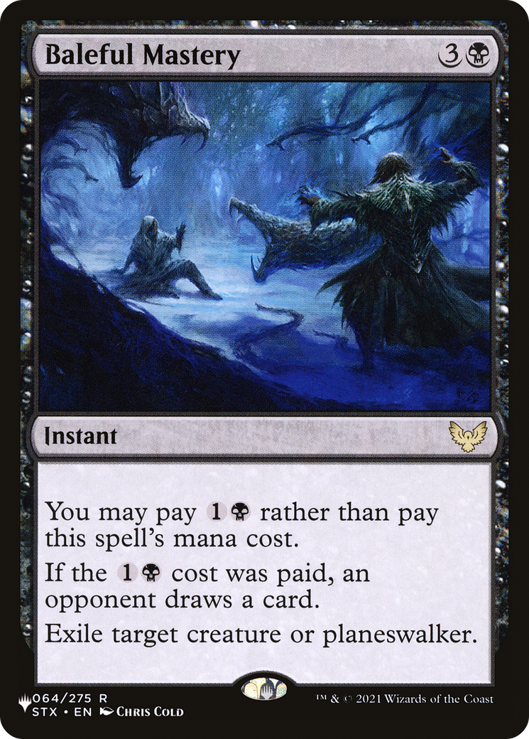 Baleful Mastery [The List] | Game Master's Emporium (The New GME)