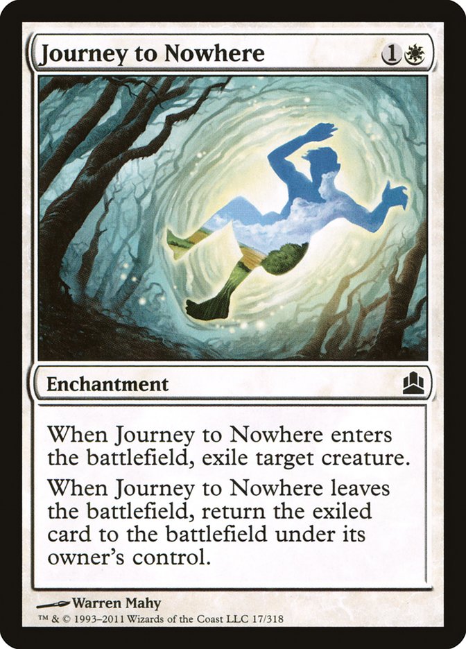 Journey to Nowhere [Commander 2011] | Game Master's Emporium (The New GME)
