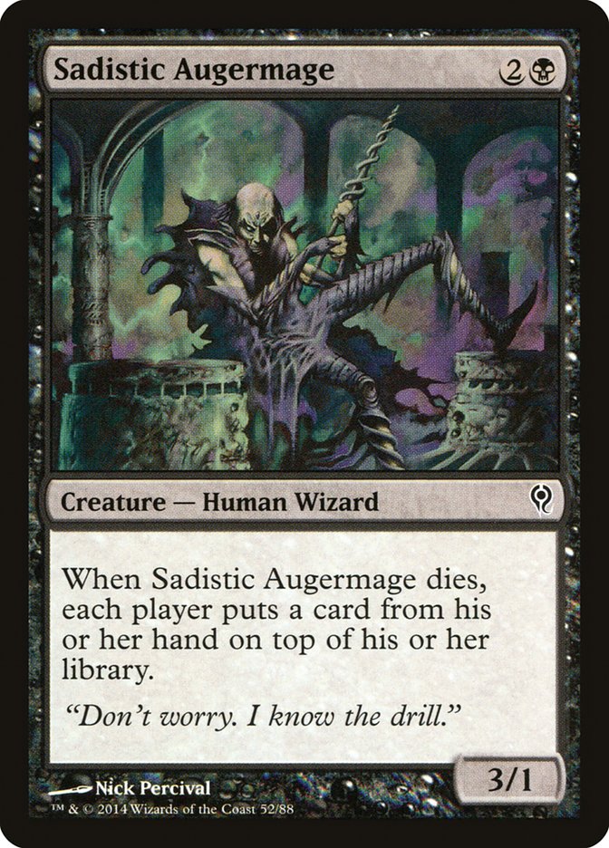 Sadistic Augermage [Duel Decks: Jace vs. Vraska] | Game Master's Emporium (The New GME)