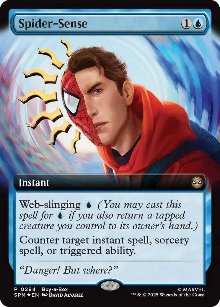 Spider-Sense (Extended Art) [Marvel's Spider-Man Promos] | Game Master's Emporium (The New GME)