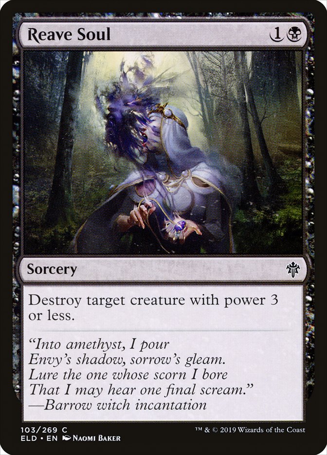 Reave Soul [Throne of Eldraine] | Game Master's Emporium (The New GME)