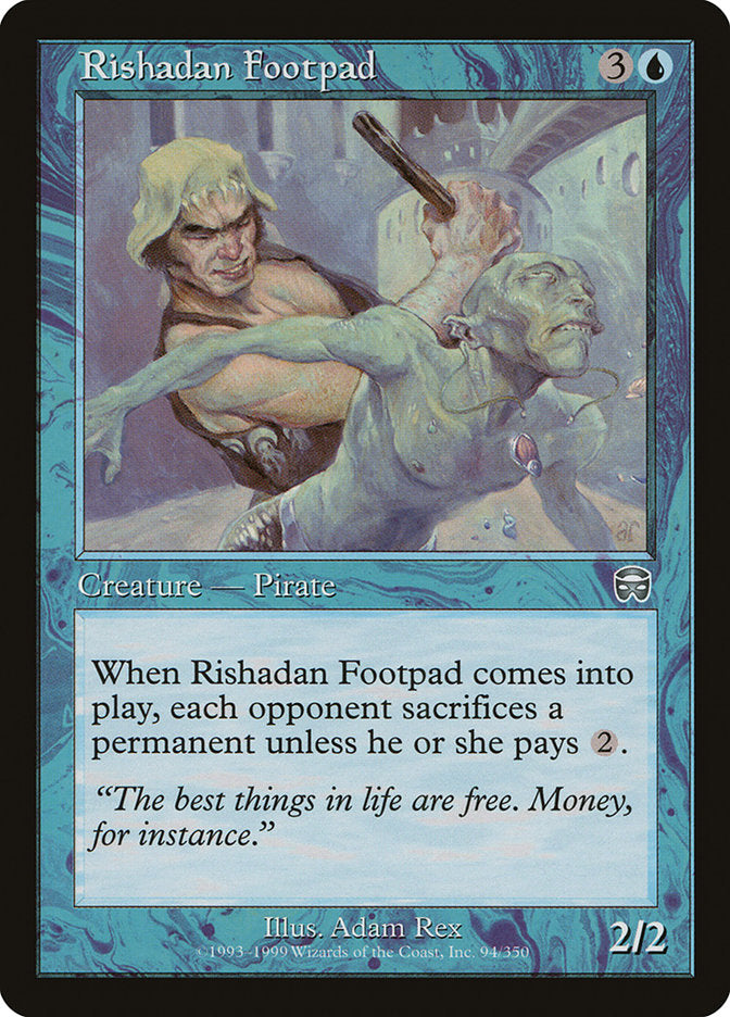 Rishadan Footpad [Mercadian Masques] | Game Master's Emporium (The New GME)