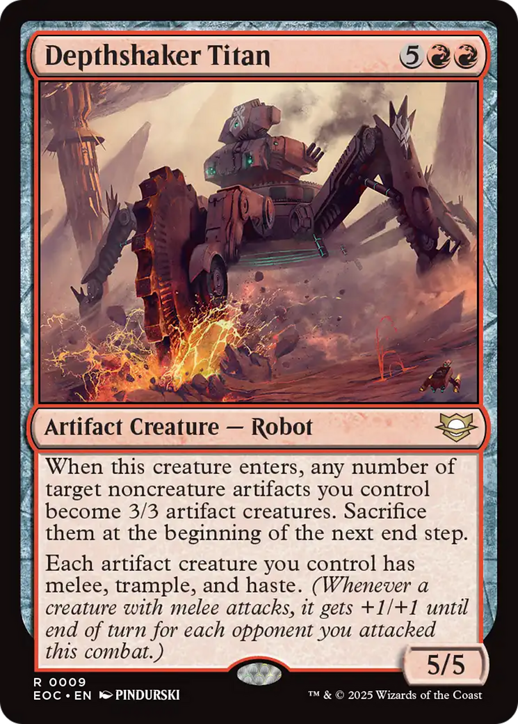 Depthshaker Titan [Edge of Eternities Commander] | Game Master's Emporium (The New GME)