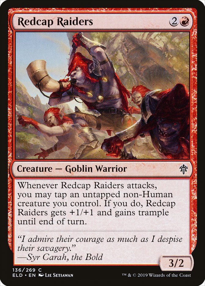 Redcap Raiders [Throne of Eldraine] | Game Master's Emporium (The New GME)