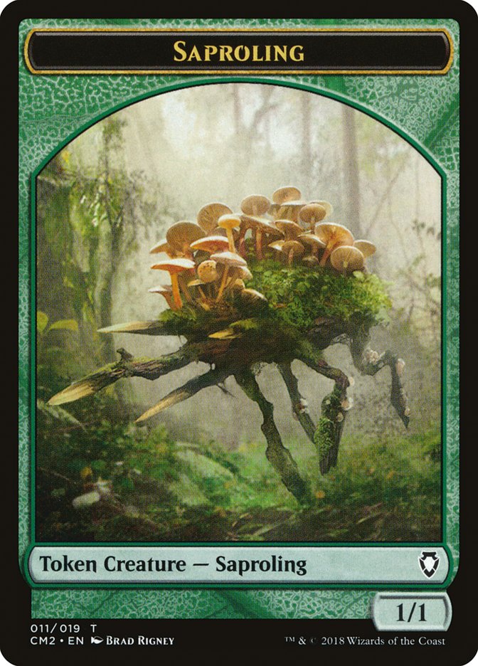 Saproling Token [Commander Anthology Volume II Tokens] | Game Master's Emporium (The New GME)