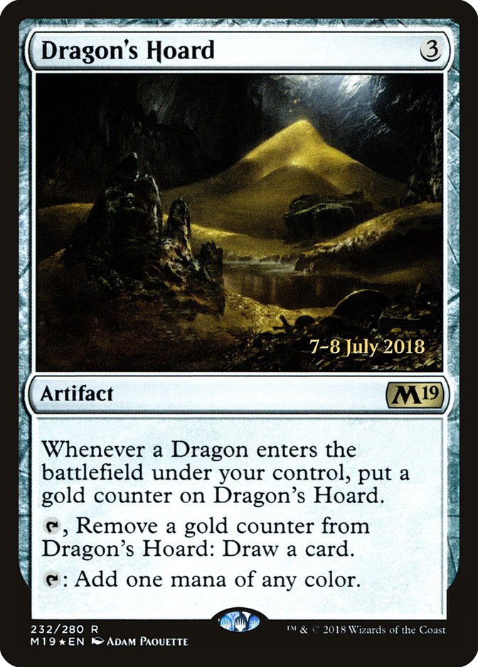 Dragon's Hoard [Core Set 2019 Prerelease Promos] | Game Master's Emporium (The New GME)