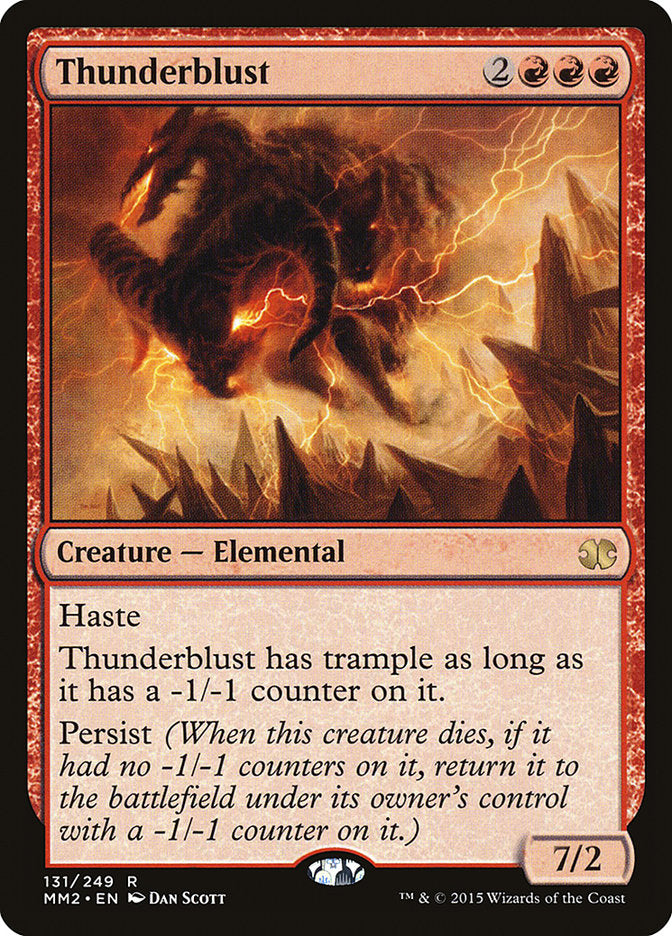 Thunderblust [Modern Masters 2015] | Game Master's Emporium (The New GME)