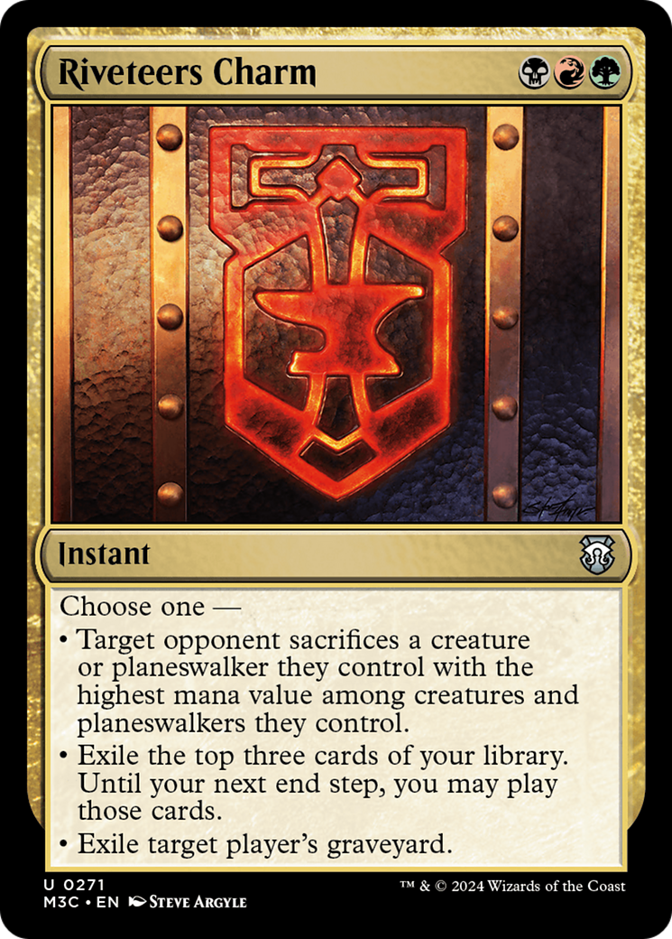 Riveteers Charm (Ripple Foil) [Modern Horizons 3 Commander] | Game Master's Emporium (The New GME)