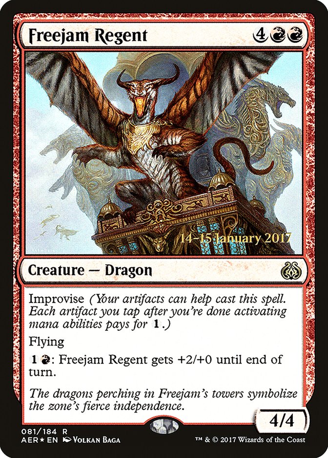 Freejam Regent [Aether Revolt Prerelease Promos] | Game Master's Emporium (The New GME)