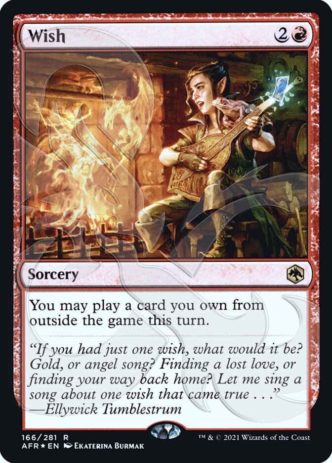 Wish (Ampersand Promo) [Dungeons & Dragons: Adventures in the Forgotten Realms Promos] | Game Master's Emporium (The New GME)
