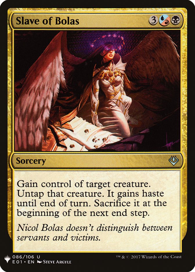 Slave of Bolas [Mystery Booster] | Game Master's Emporium (The New GME)