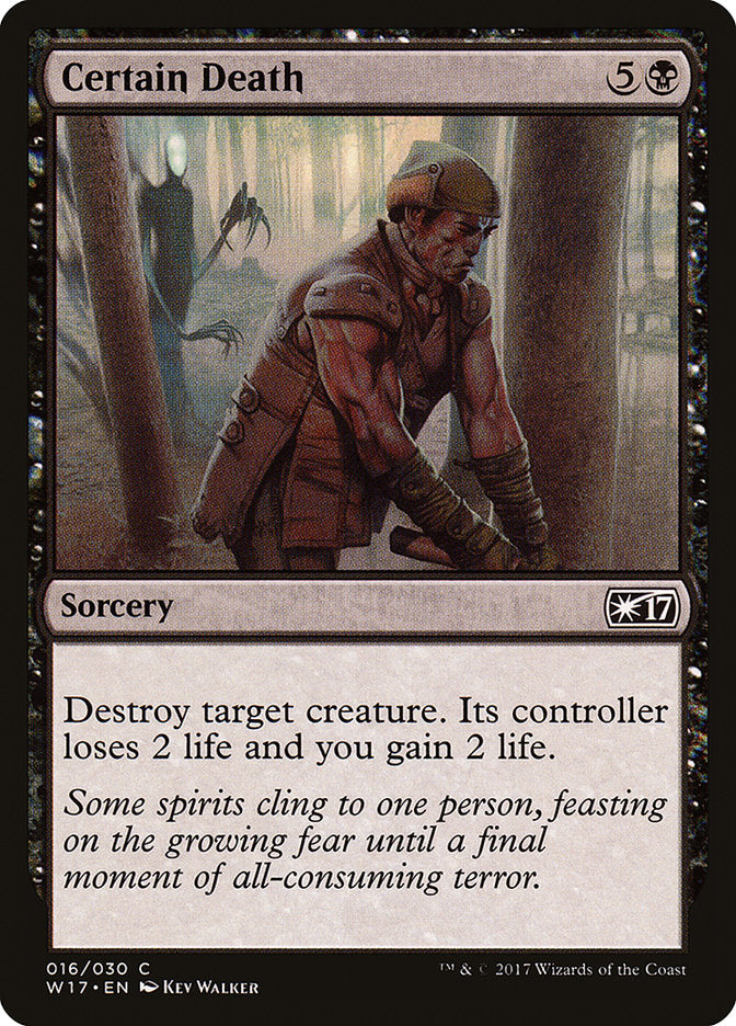 Certain Death [Welcome Deck 2017] | Game Master's Emporium (The New GME)