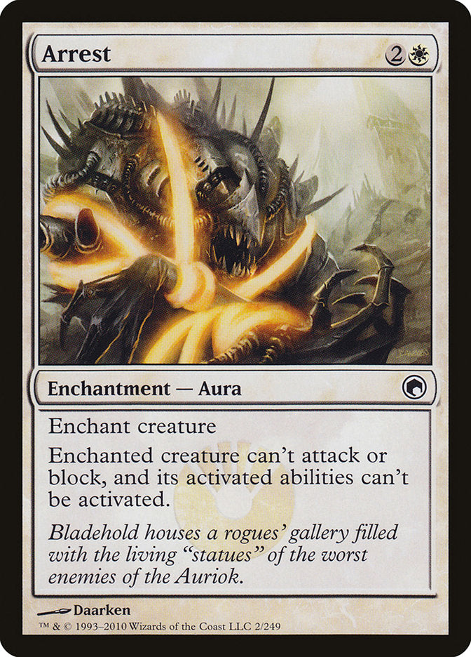 Arrest [Scars of Mirrodin] | Game Master's Emporium (The New GME)