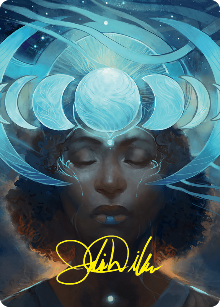 Lunar Insight Art Card (31/54) (Gold-Stamped Signature) [Foundations Art Series] | Game Master's Emporium (The New GME)