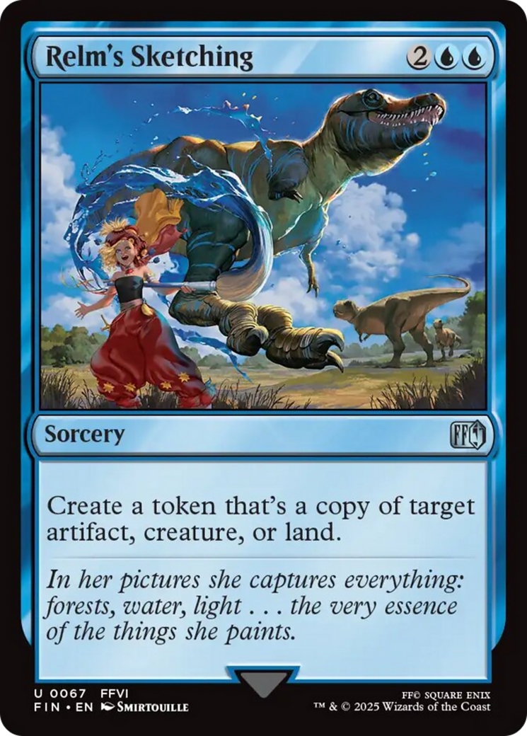 Relm's Sketching [FINAL FANTASY] | Game Master's Emporium (The New GME)