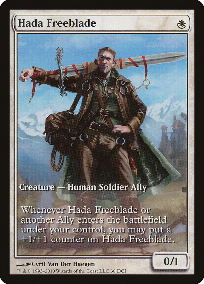 Hada Freeblade (Extended Art) [Worldwake Promos] | Game Master's Emporium (The New GME)