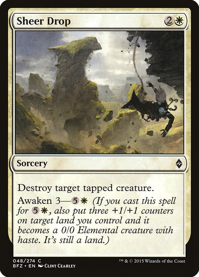 Sheer Drop [Battle for Zendikar] | Game Master's Emporium (The New GME)