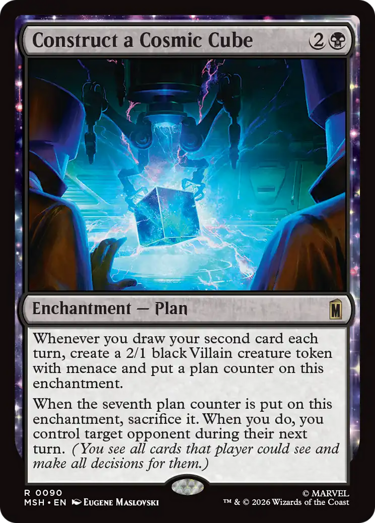 Construct a Cosmic Cube [Marvel Super Heroes] | Game Master's Emporium (The New GME)