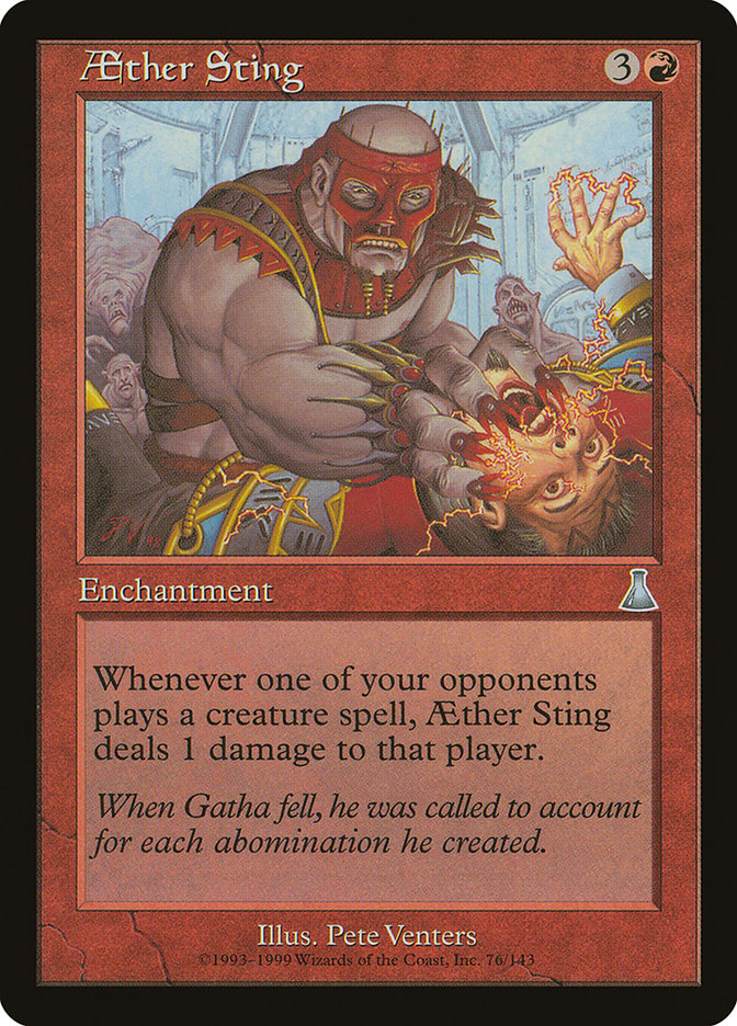 Aether Sting [Urza's Destiny] | Game Master's Emporium (The New GME)