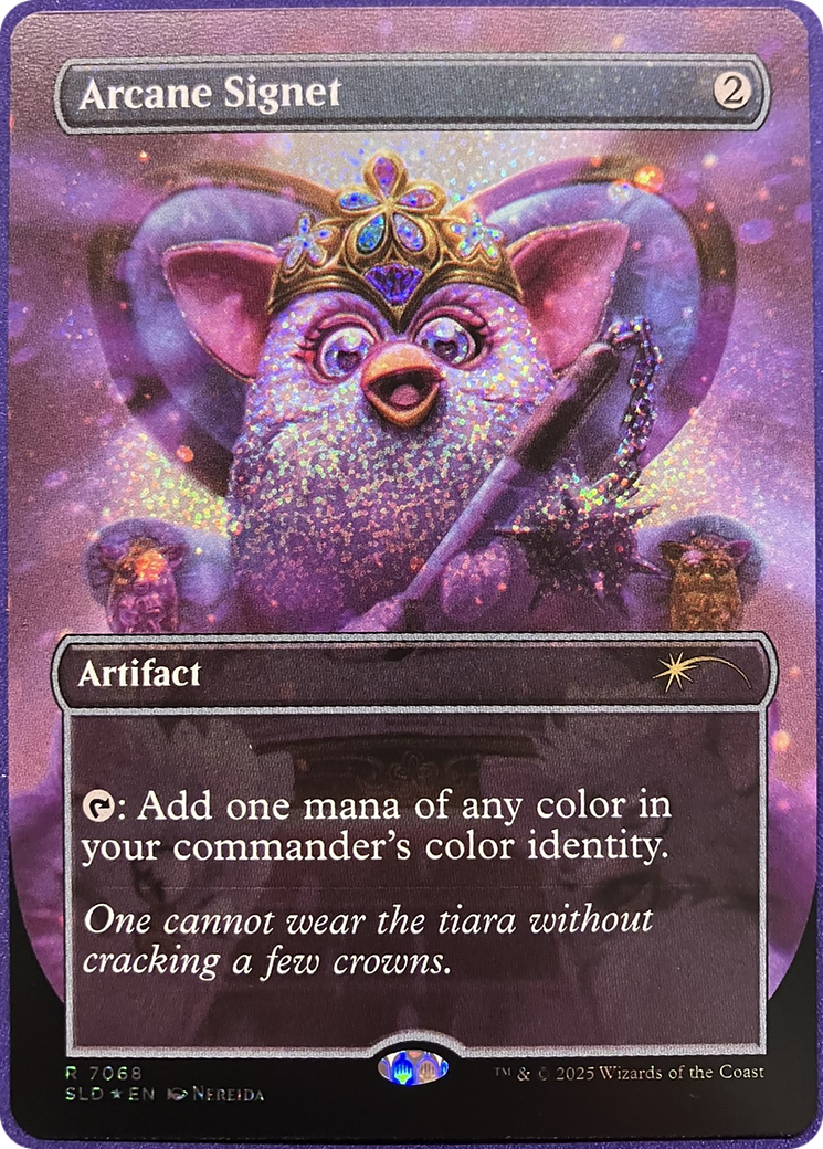 Arcane Signet (7068) (Confetti Foil) [Secret Lair Drop Series] | Game Master's Emporium (The New GME)