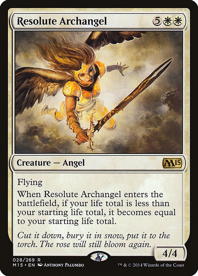 Resolute Archangel [Magic 2015] | Game Master's Emporium (The New GME)