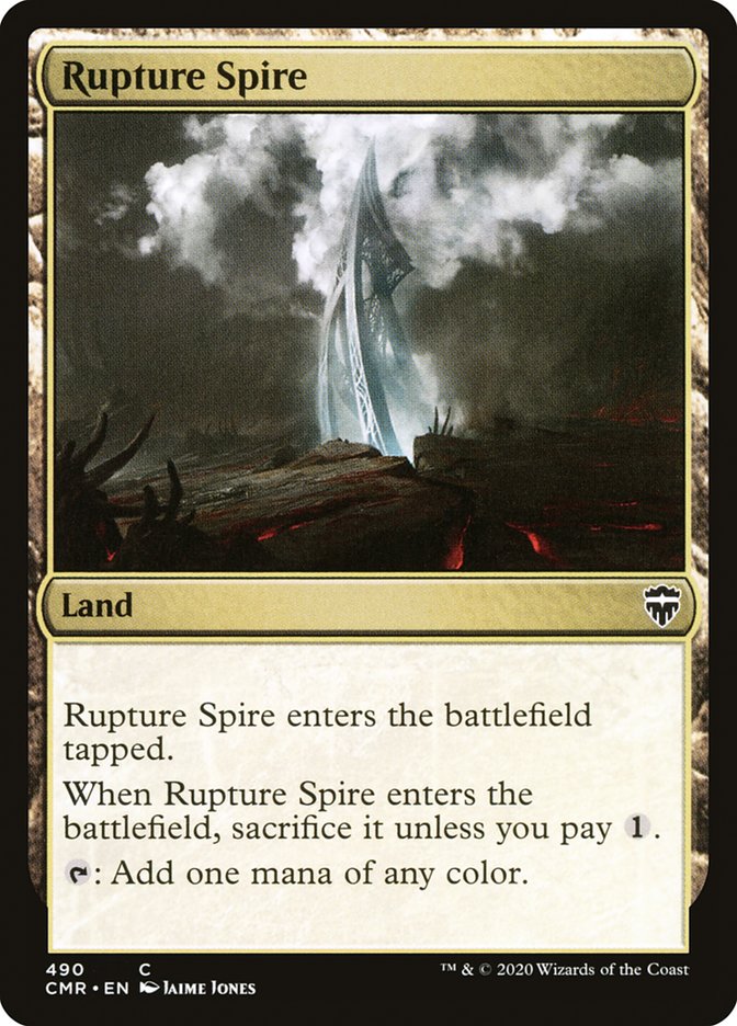 Rupture Spire (490) [Commander Legends] | Game Master's Emporium (The New GME)