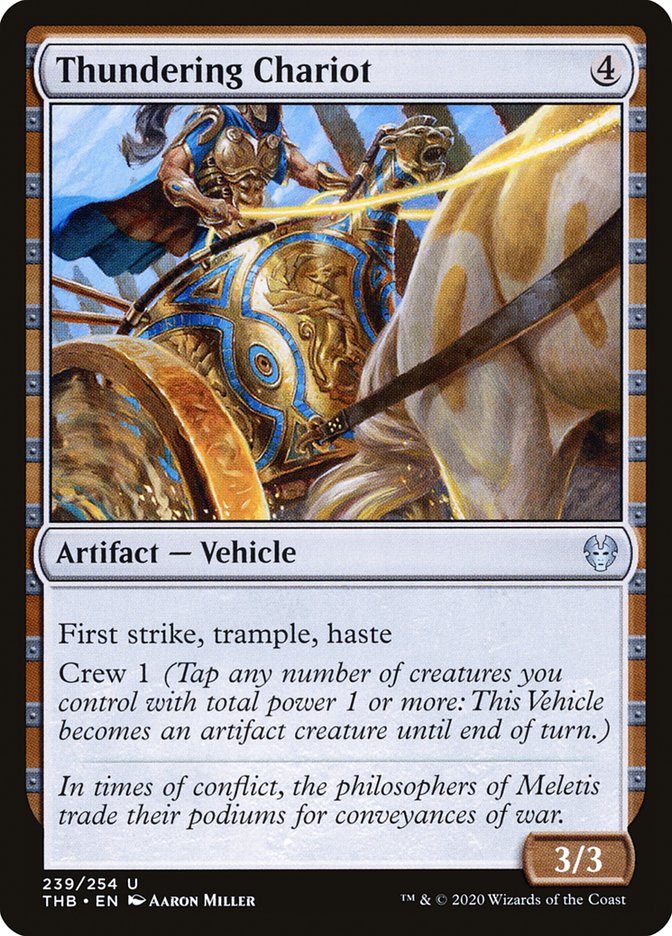Thundering Chariot [Theros Beyond Death] | Game Master's Emporium (The New GME)
