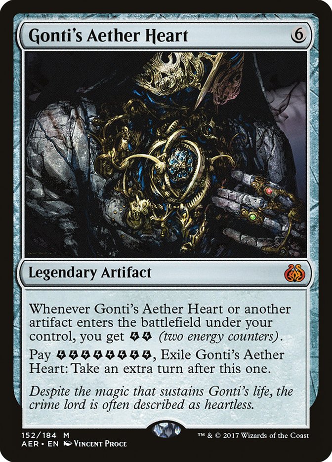 Gonti's Aether Heart [Aether Revolt] | Game Master's Emporium (The New GME)