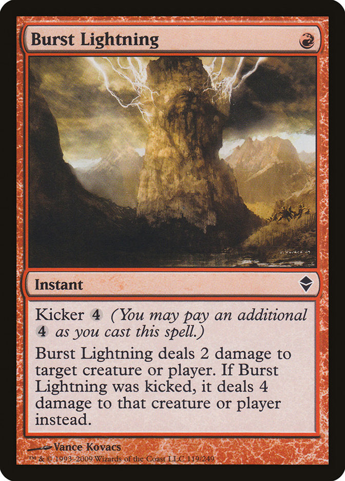 Burst Lightning [Zendikar] | Game Master's Emporium (The New GME)