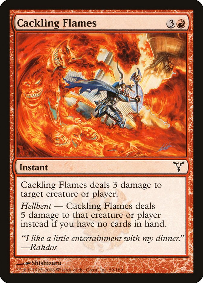 Cackling Flames [Dissension] | Game Master's Emporium (The New GME)