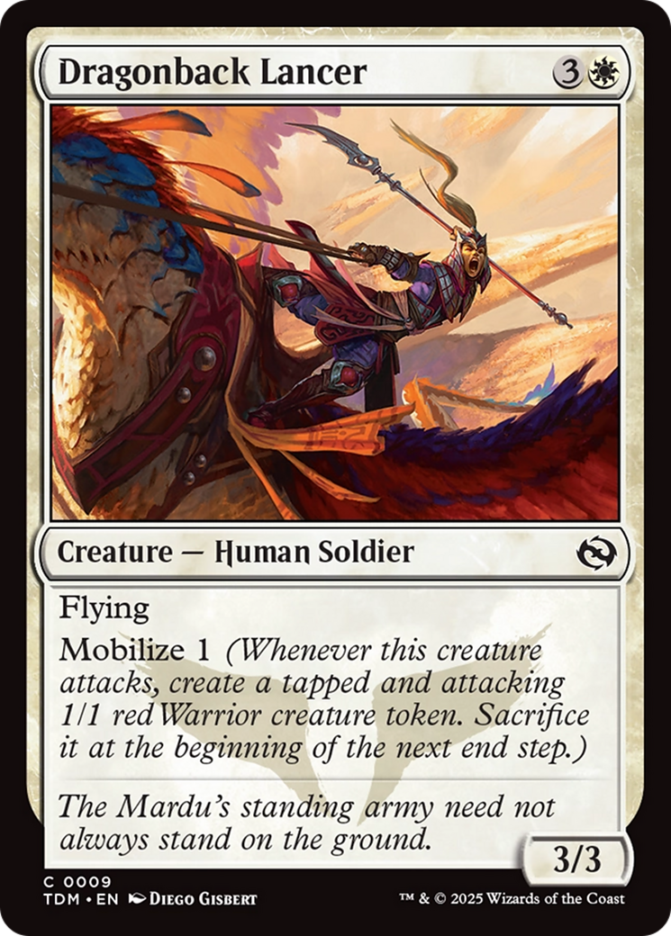 Dragonback Lancer [Tarkir: Dragonstorm] | Game Master's Emporium (The New GME)