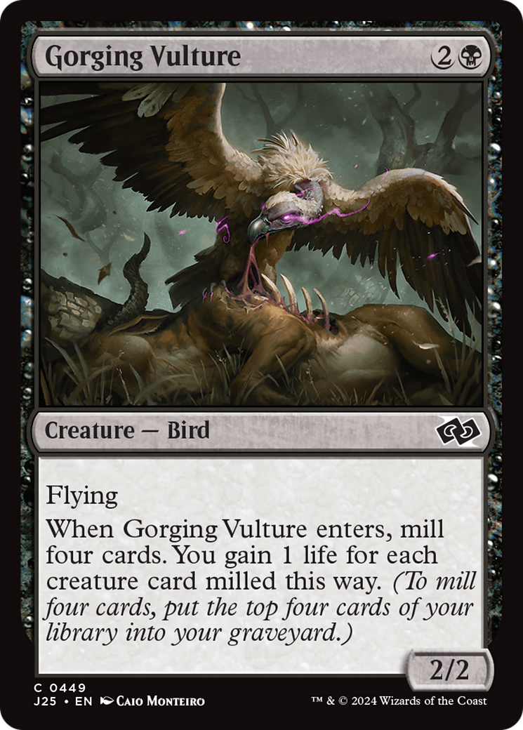 Gorging Vulture [Foundations Jumpstart] | Game Master's Emporium (The New GME)