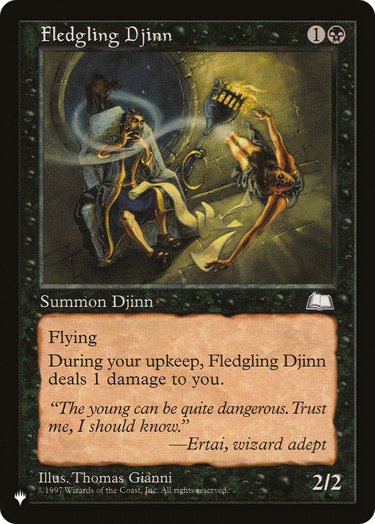 Fledgling Djinn [The List] | Game Master's Emporium (The New GME)