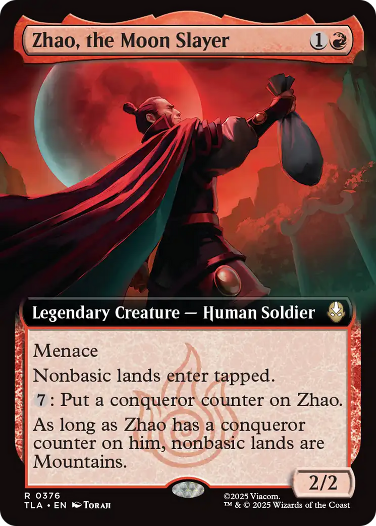 Zhao, the Moon Slayer (Extended Art) [Avatar: The Last Airbender] | Game Master's Emporium (The New GME)