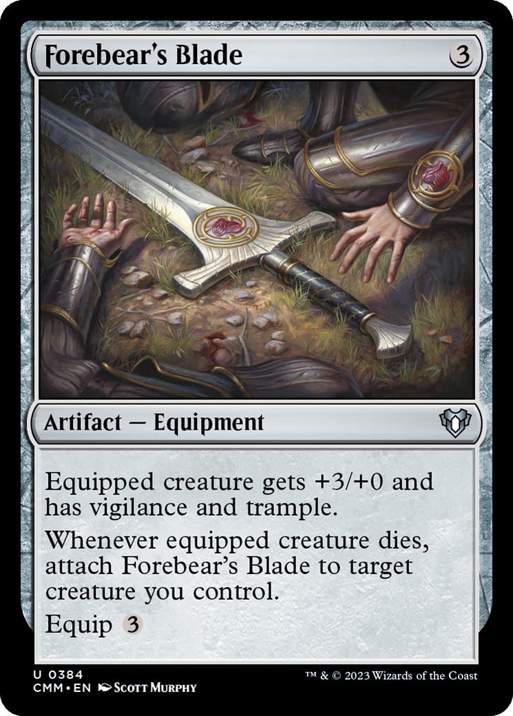 Forebear's Blade [Commander Masters] | Game Master's Emporium (The New GME)