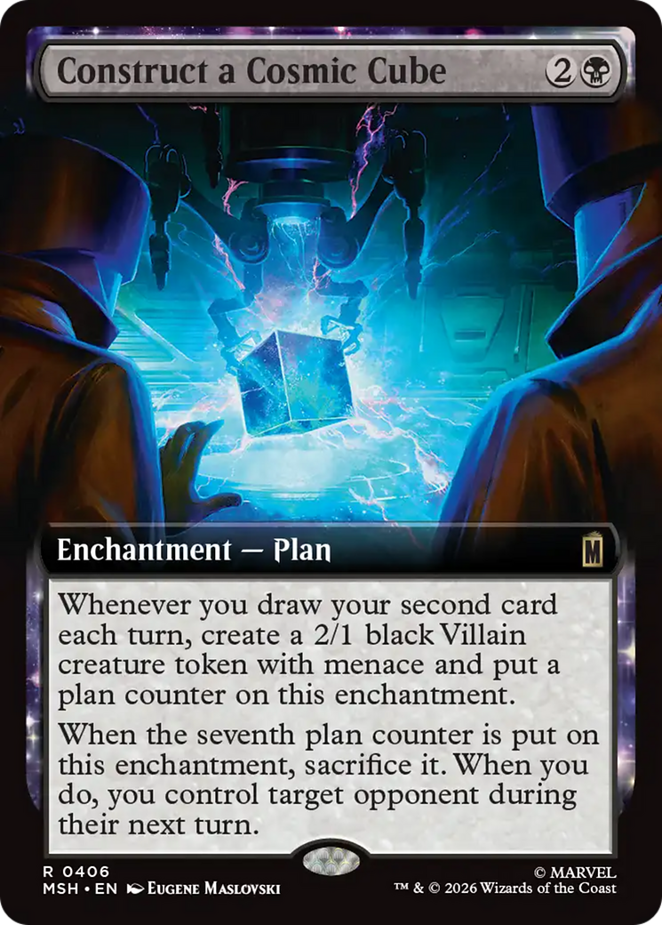 Construct a Cosmic Cube (Extended Art) [Marvel Super Heroes] | Game Master's Emporium (The New GME)