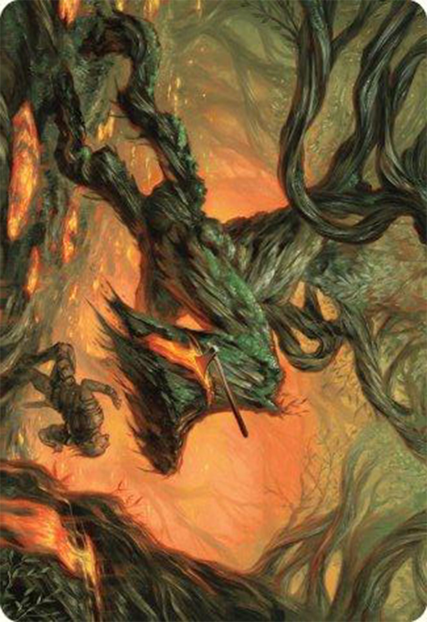 Stump Stomp Art Card [Modern Horizons 3 Art Series] | Game Master's Emporium (The New GME)
