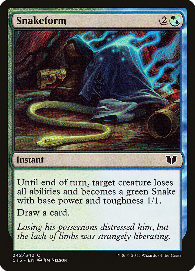 Snakeform [Commander 2015] | Game Master's Emporium (The New GME)
