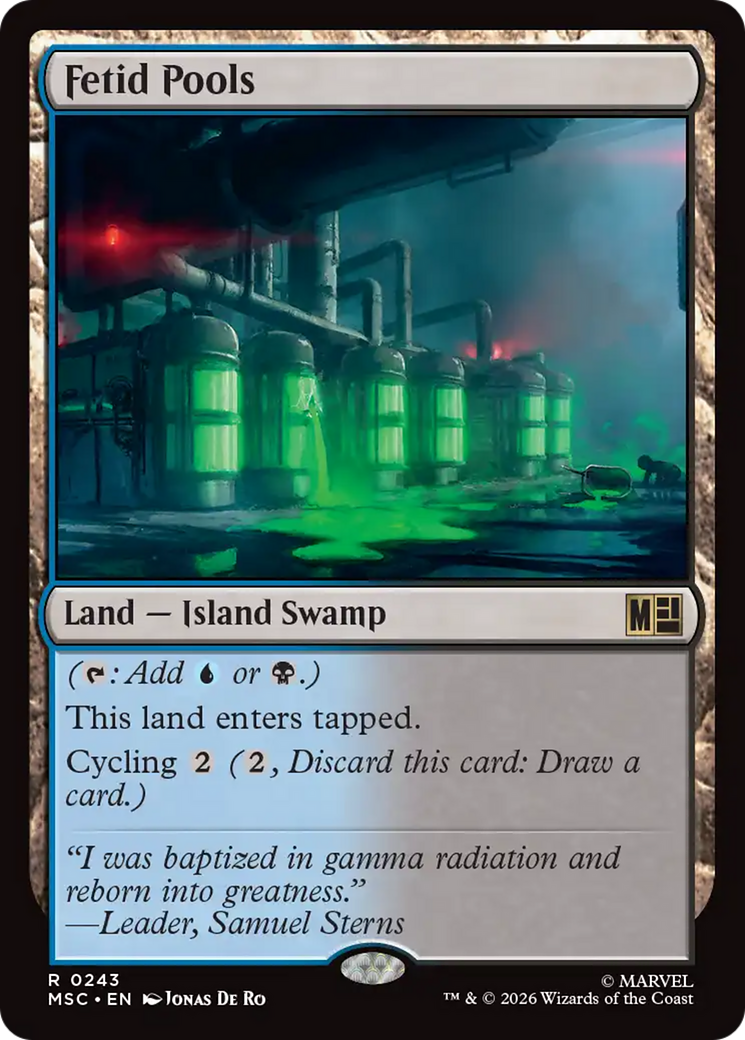 Fetid Pools [Marvel Super Heroes Commander] | Game Master's Emporium (The New GME)