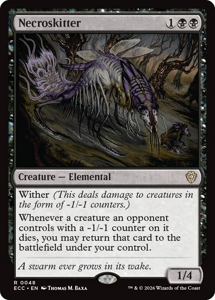 Necroskitter [Lorwyn Eclipsed Commander] | Game Master's Emporium (The New GME)