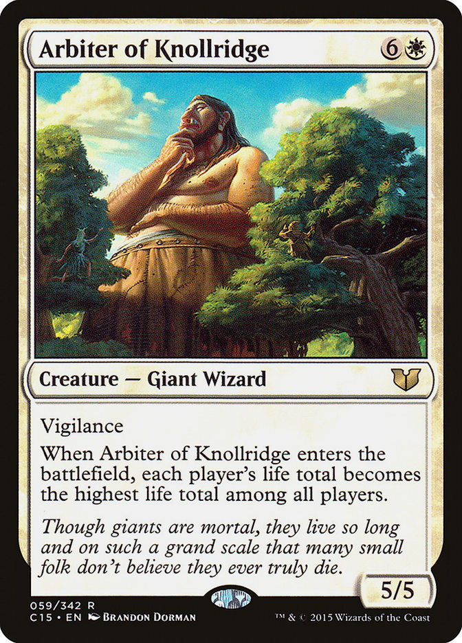 Arbiter of Knollridge [Commander 2015] | Game Master's Emporium (The New GME)