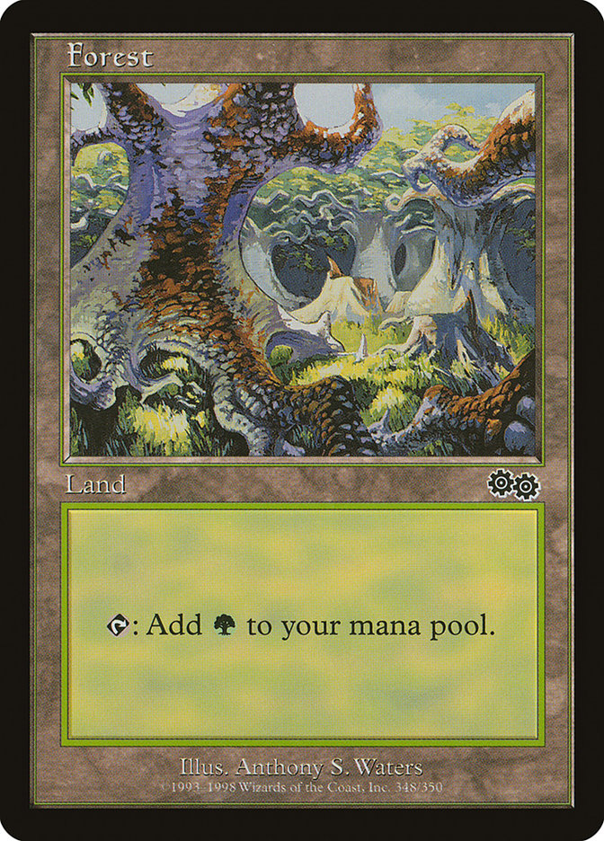 Forest (348) [Urza's Saga] | Game Master's Emporium (The New GME)