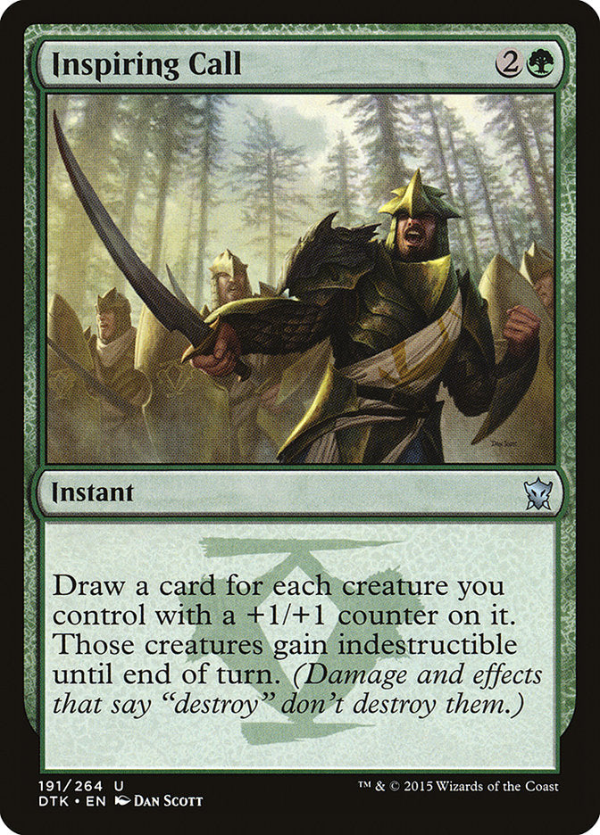 Inspiring Call [Dragons of Tarkir] | Game Master's Emporium (The New GME)