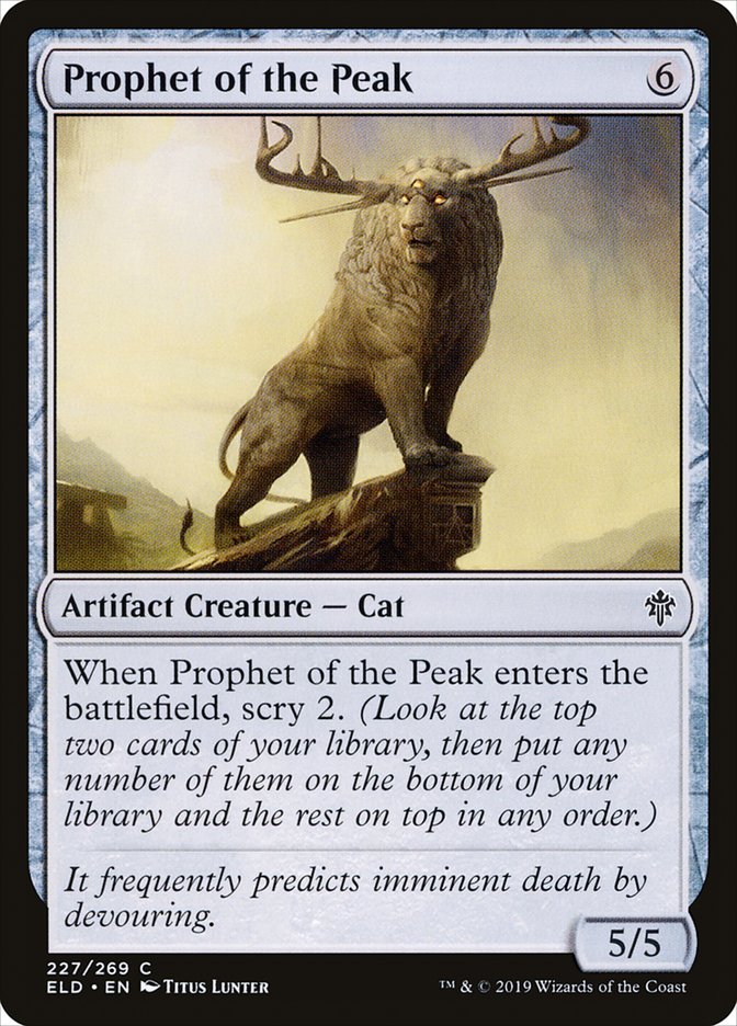 Prophet of the Peak [Throne of Eldraine] | Game Master's Emporium (The New GME)