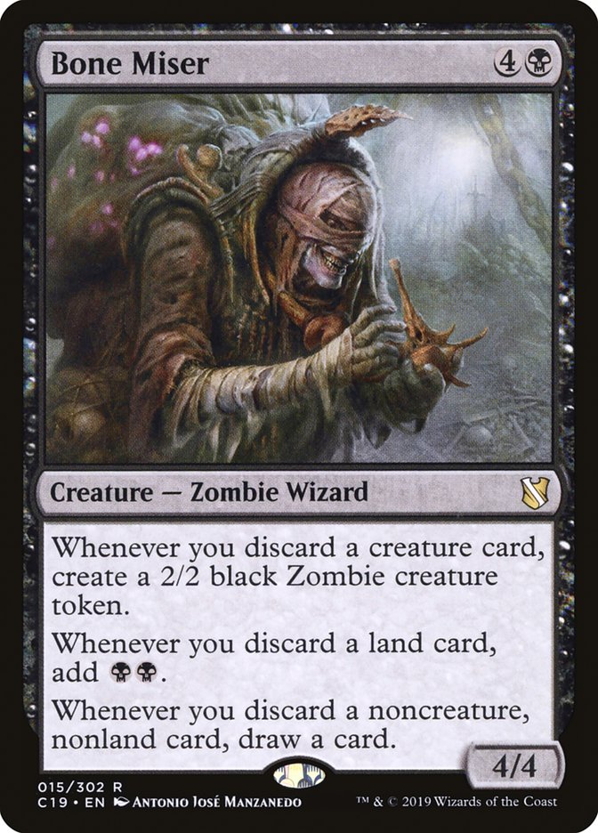 Bone Miser [Commander 2019] | Game Master's Emporium (The New GME)