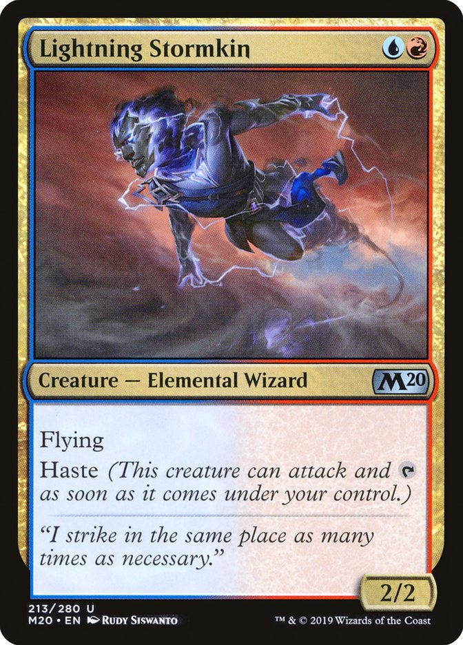 Lightning Stormkin [Core Set 2020] | Game Master's Emporium (The New GME)