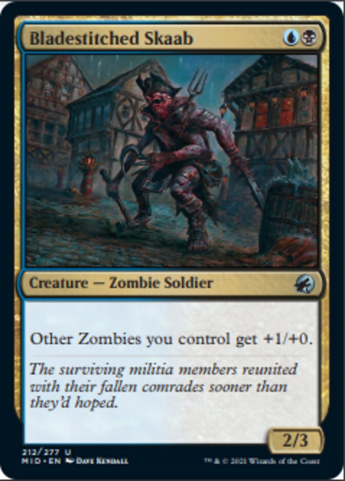 Bladestitched Skaab [Innistrad: Midnight Hunt] | Game Master's Emporium (The New GME)